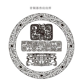 青铜器兽纹纹样