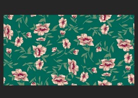 小碎花 数码印花