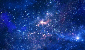 银河星空背景墙