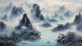 山水画