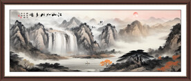 山水风景画