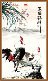 金鸡报晓