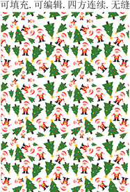 圣诞树 圣诞老人 