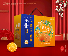 沃柑包装 蜜桔礼盒