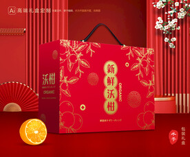 沃柑包装 蜜桔礼盒