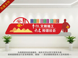 安全生产文化墙