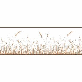 小麦稻草和大麦子腰线稻穗适量图