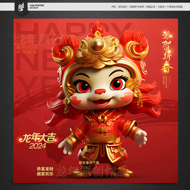 龙年娃娃