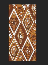 腰果花 数码印花