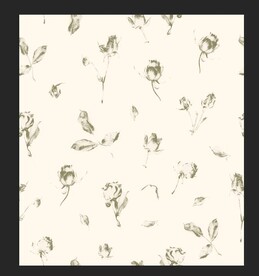 女装 单色花 数码印花