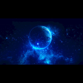蓝色星空