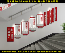 廉政楼梯文化