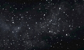黑色星空星云背景