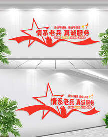 老兵之家文化墙