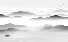 简约 高端中式山水 TiF分层