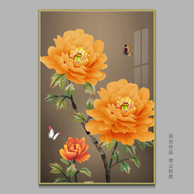 新手绘花鸟画