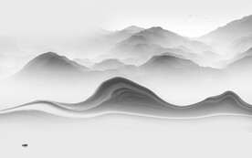 意境 最新灰色山水 TiF分层