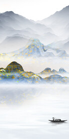 高清 中式新玄关画 TiF分层