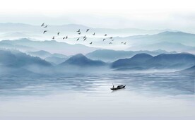 水墨山水画