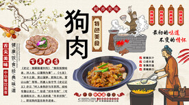 狗肉背景墙