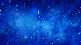 蓝色星空天花
