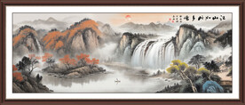山水国画