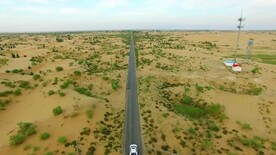 汽车沙漠戈壁试驾直播朋友圈视频