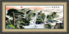 黄山迎客松 