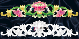 莲花花纹