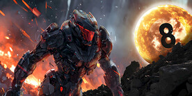 宇宙太空台球展板广告背景墙壁画