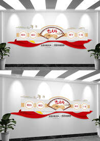 中医文化墙形象墙设计