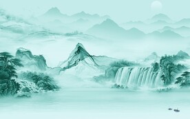 最新 轻奢高端山水 Tif分层