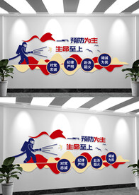 消防安全标语文化墙