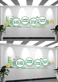 食堂标语文化墙