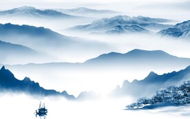 现代 中式新山水画 TiF分层