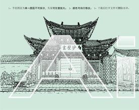 云南丽江白沙壁画