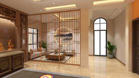 家里佛堂室内设计案例效果图