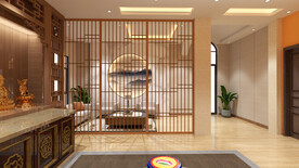 家里佛堂室内设计案例效果图