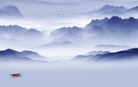 中式 最新轻奢山水 Tif分层