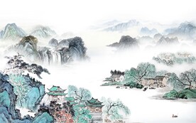 古风 新传中式山水 TIf分层