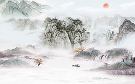 意境 最新传山水画 TiF分层