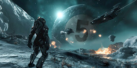 宇宙台球系列广告展板背景墙设计