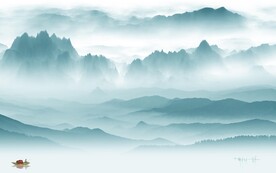 高端 新品客厅山水 Tif分层