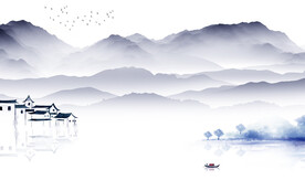 高雅 新品大气山水 Tif分层