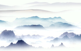 简约 新品大气山水 Tif分层