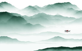 意境 高端中式山水 TIf分层