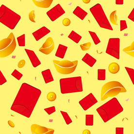 红包金元宝金币贴图