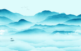 高清 新传清晰山水 TIF分层