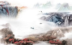 人气 新传清晰山水 TIF分层