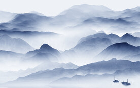 大气 新传清晰山水 TIF分层